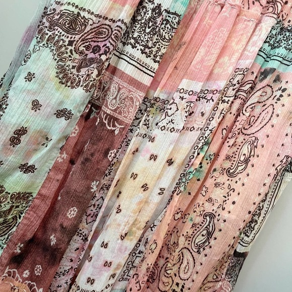 NEW Free People Bandana Rama Maxi Dress - Picture 8 of 16